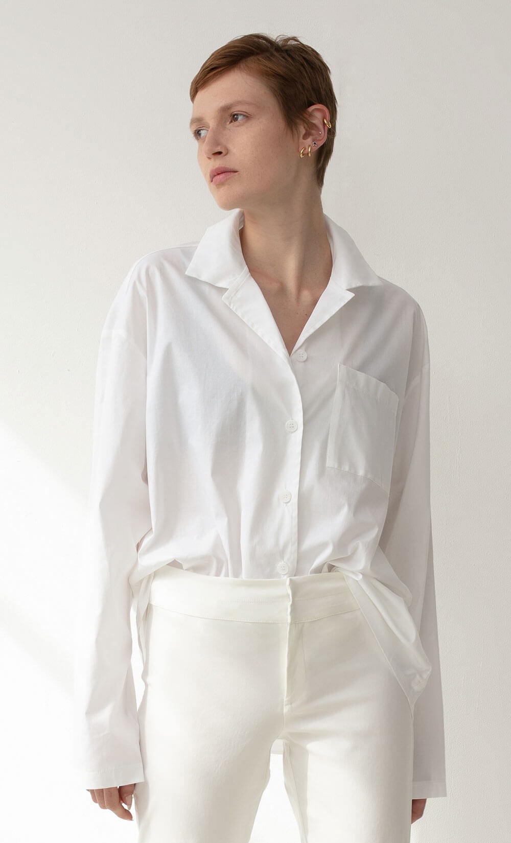 Rem Buttoned Top