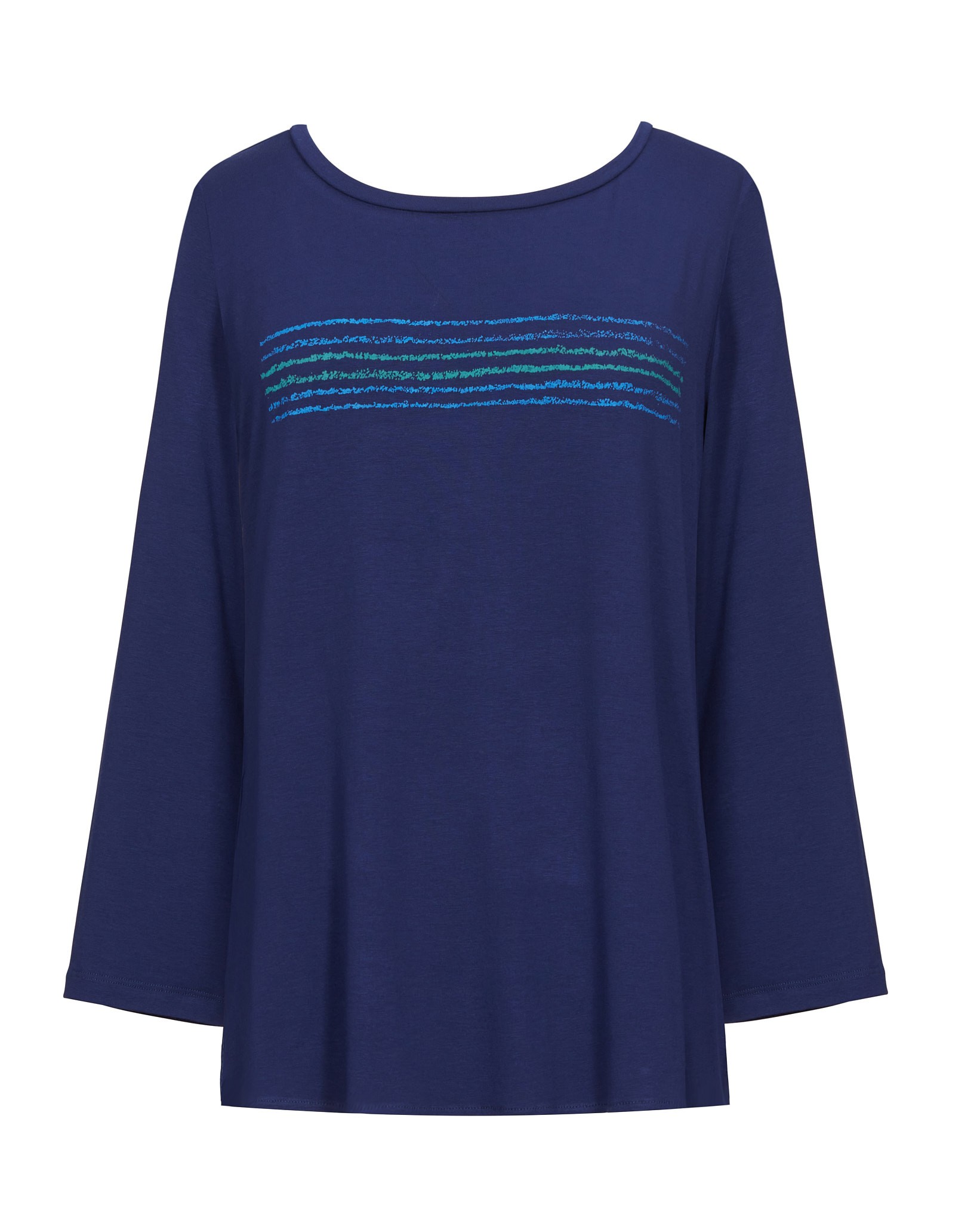 Kav Bicolor Navy T-Shirt 