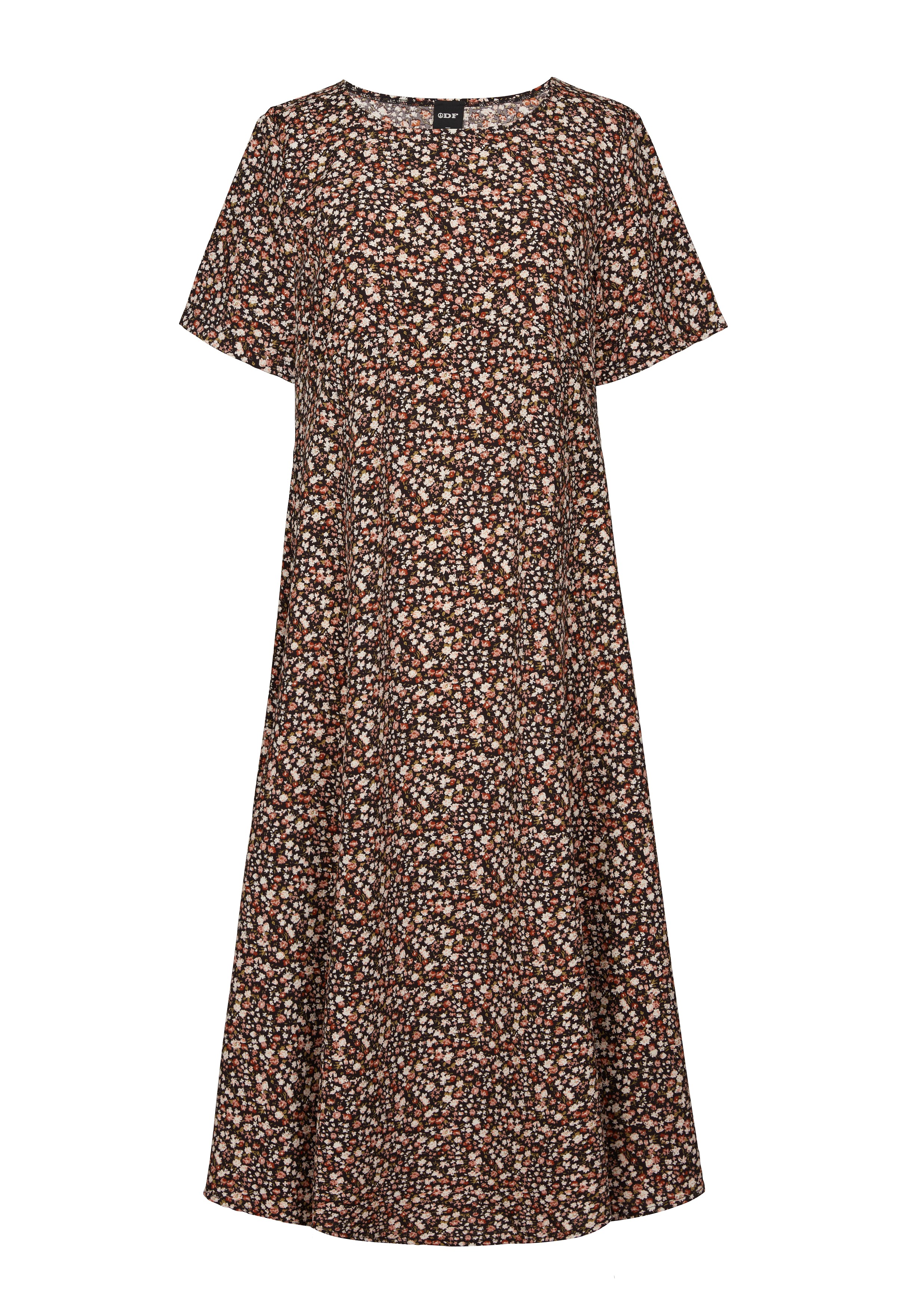 Shuri Brown Floral dress