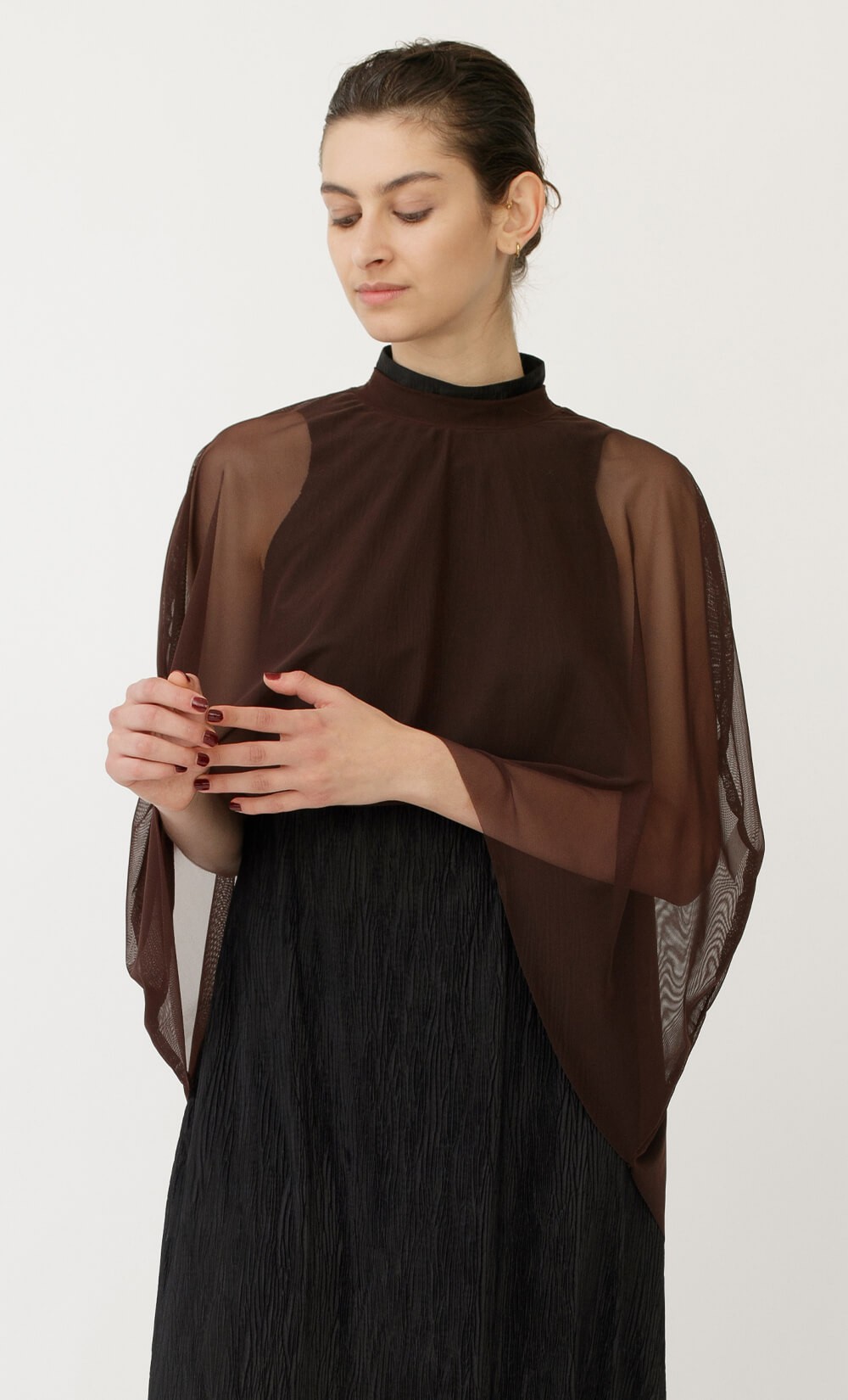 Caprice Tulle Cape