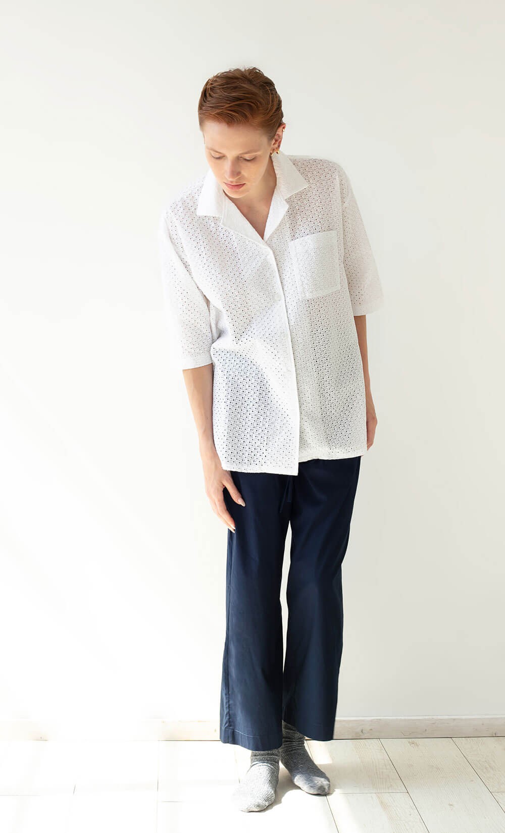 Rem Broderie Blouse