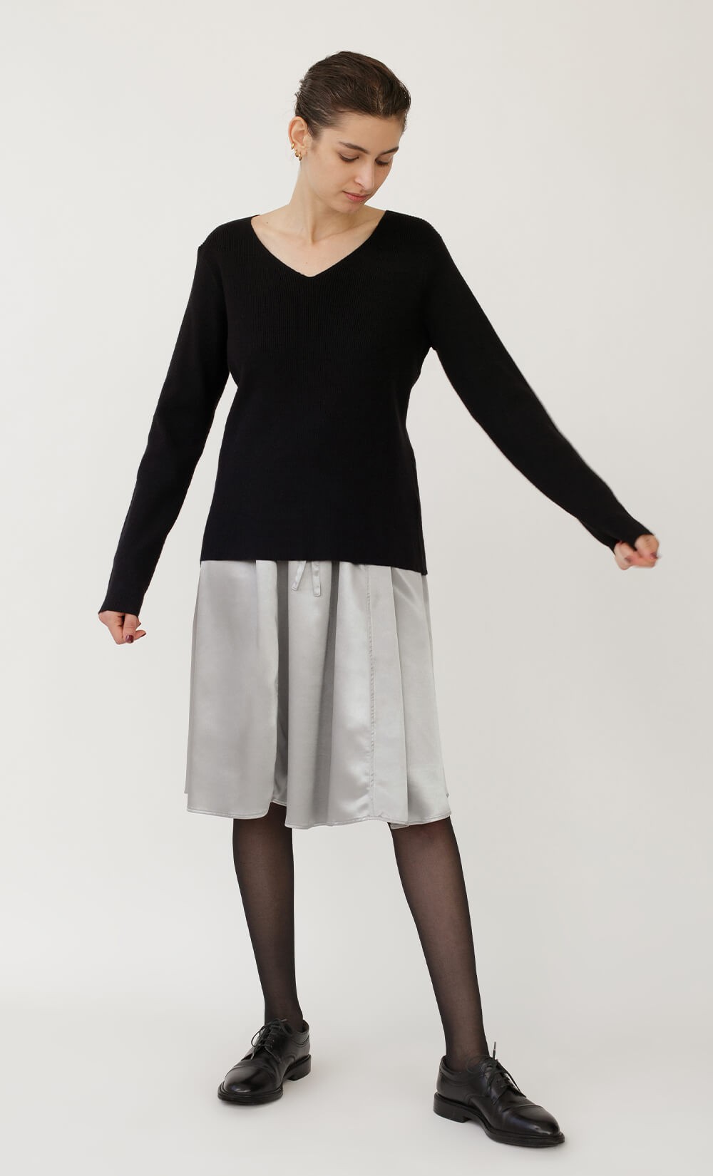 Black Soon Knit Sweater