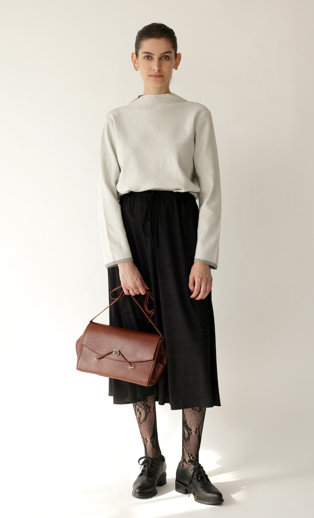 Black Alpha Skirt
