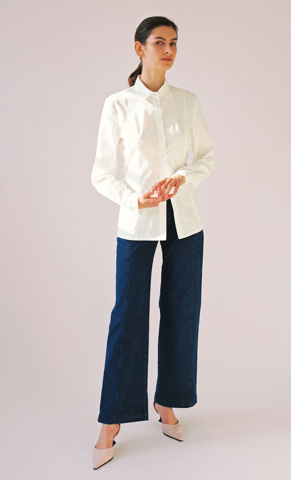 Cream Klimt Blouse