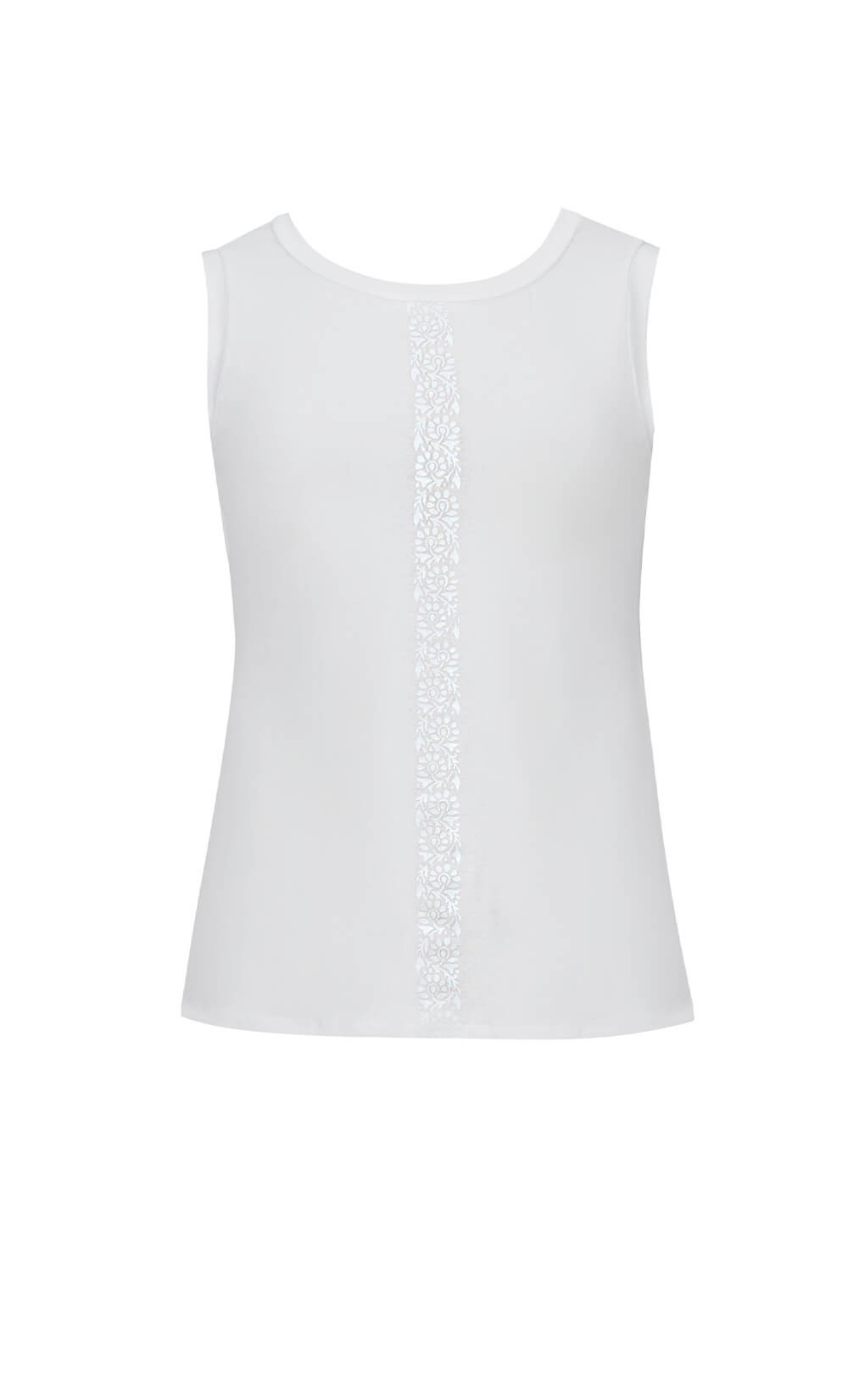 Fruty Flowers White Top