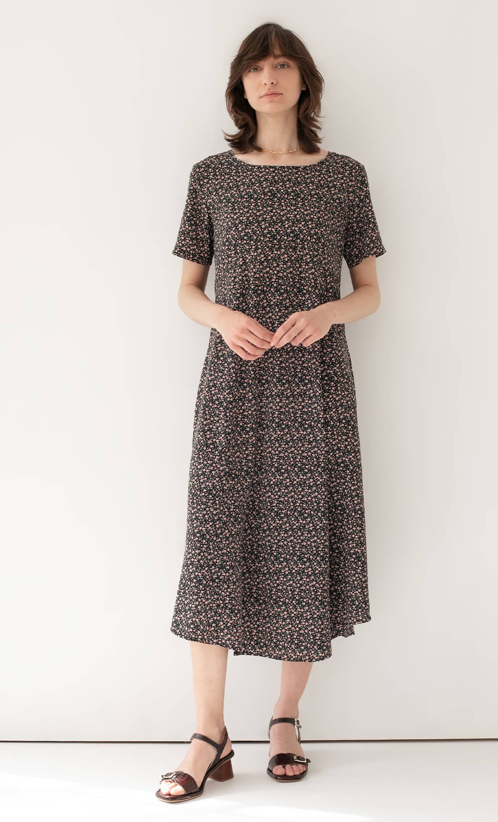 Shuri Pink Floral dress