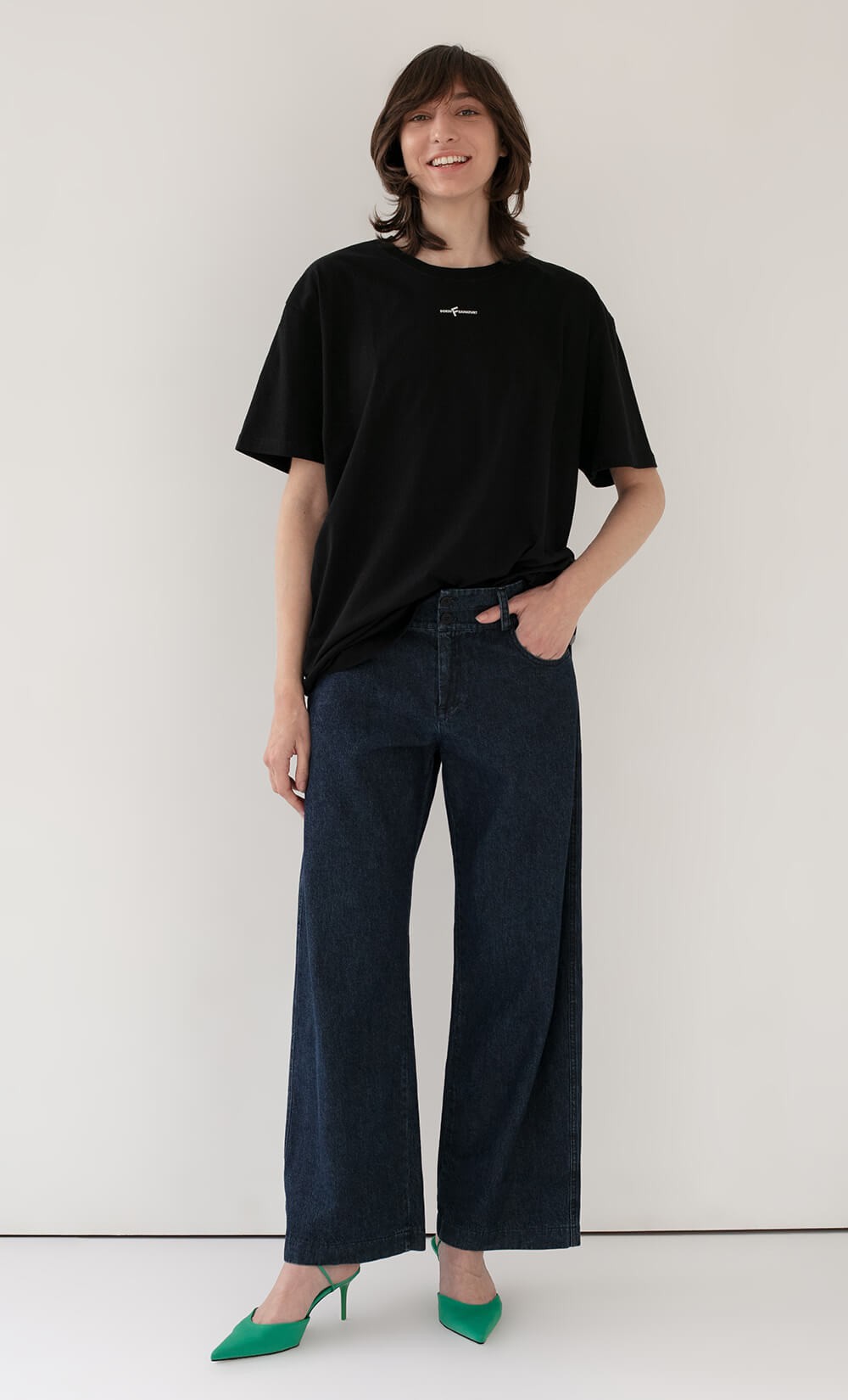 Madame Pogany Black T-Shirt