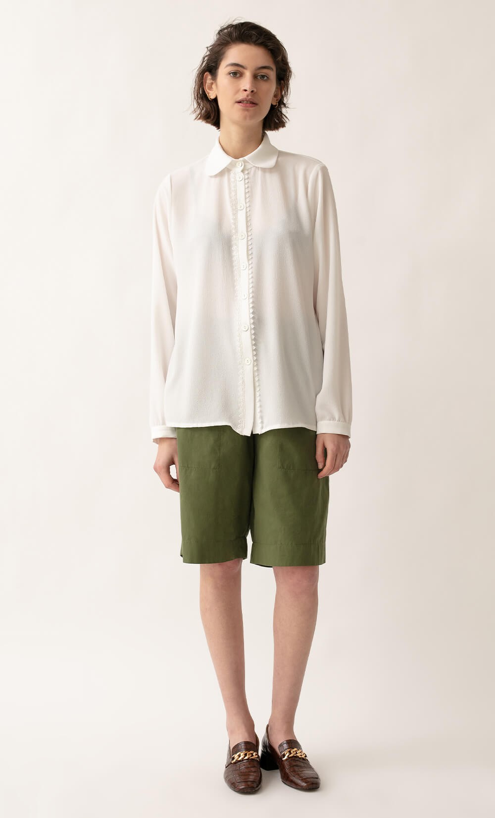 White Kimba Blouse