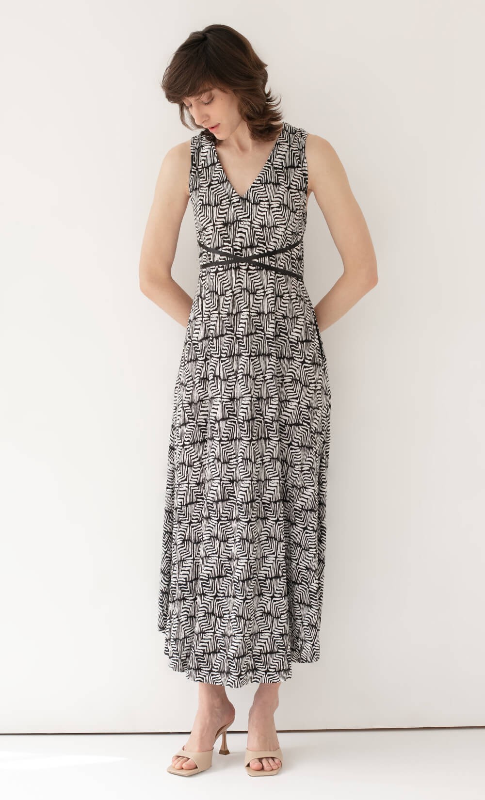 Coryse Plissé Dress 
