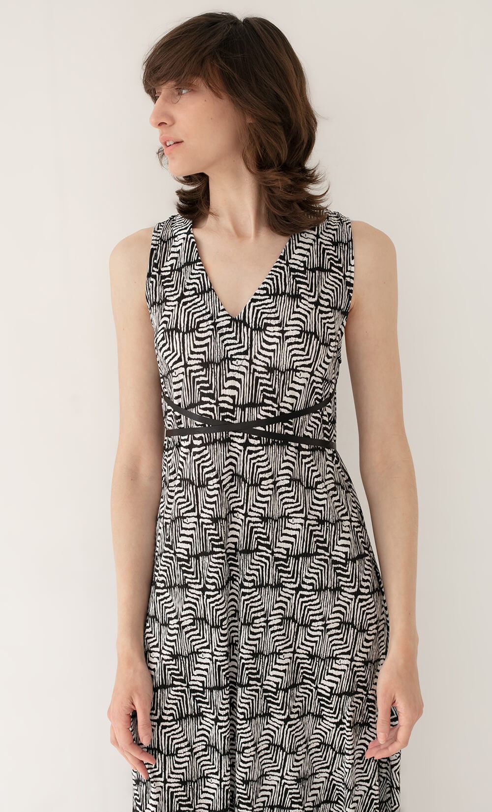 Coryse Plissé Dress 