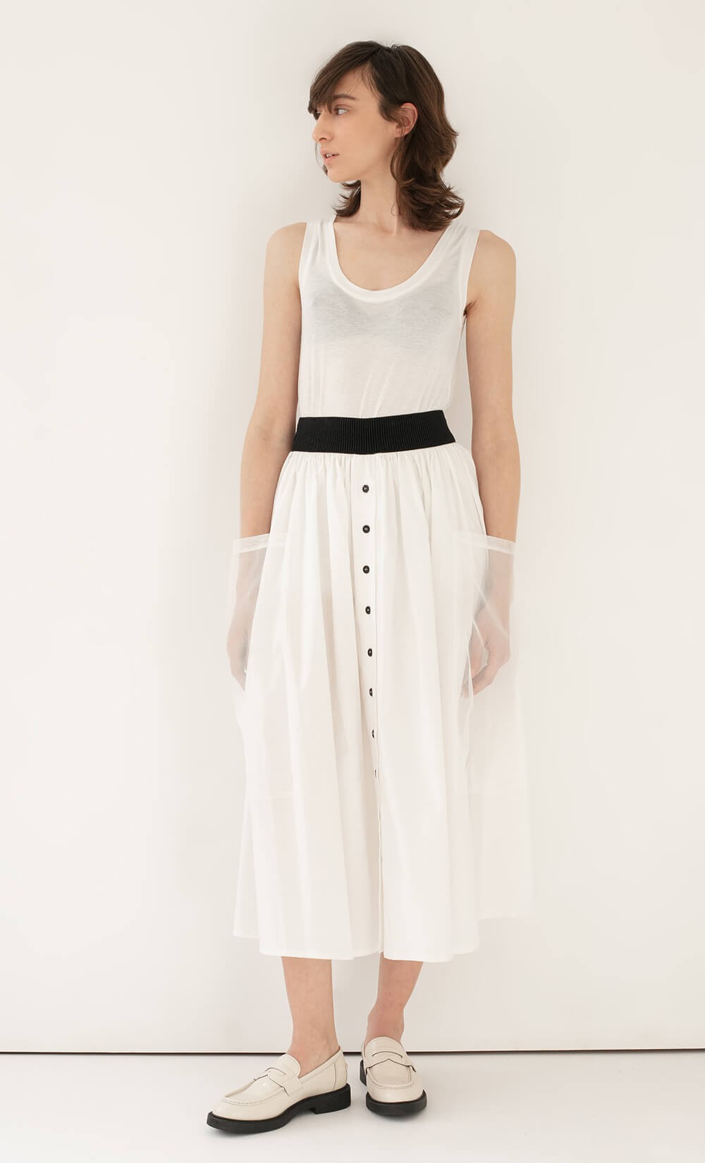 White Sun-Skirt