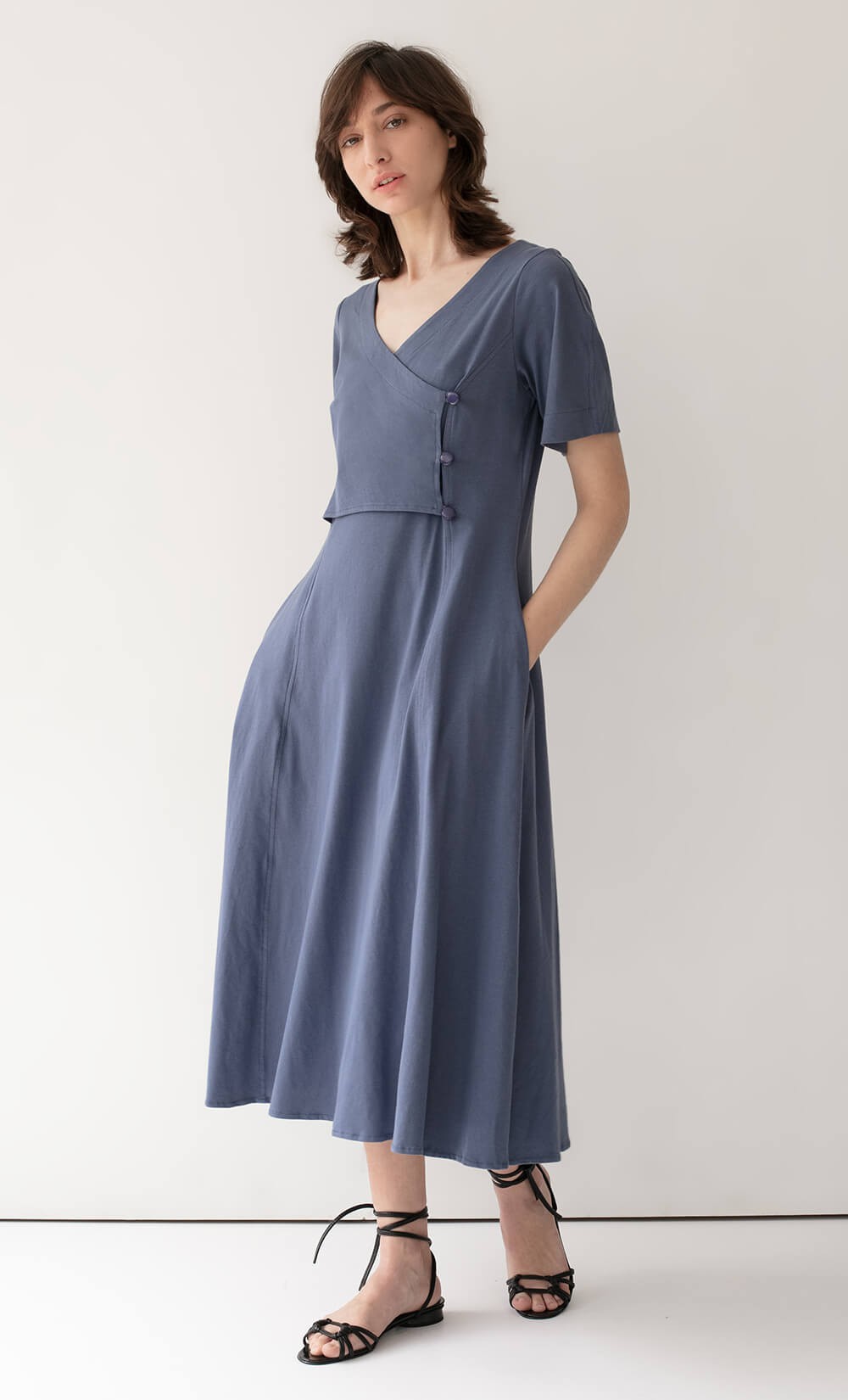 Blue Rols Dress 