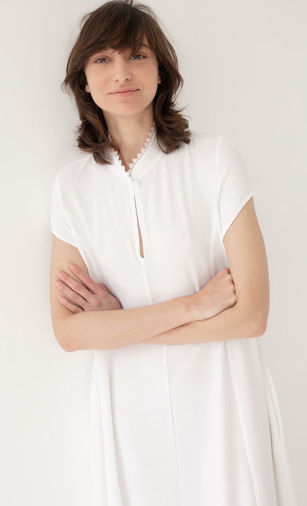 White Daka Dress