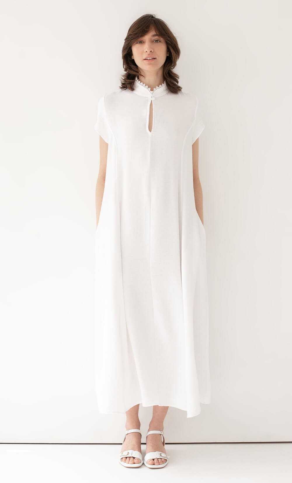 White Daka Dress