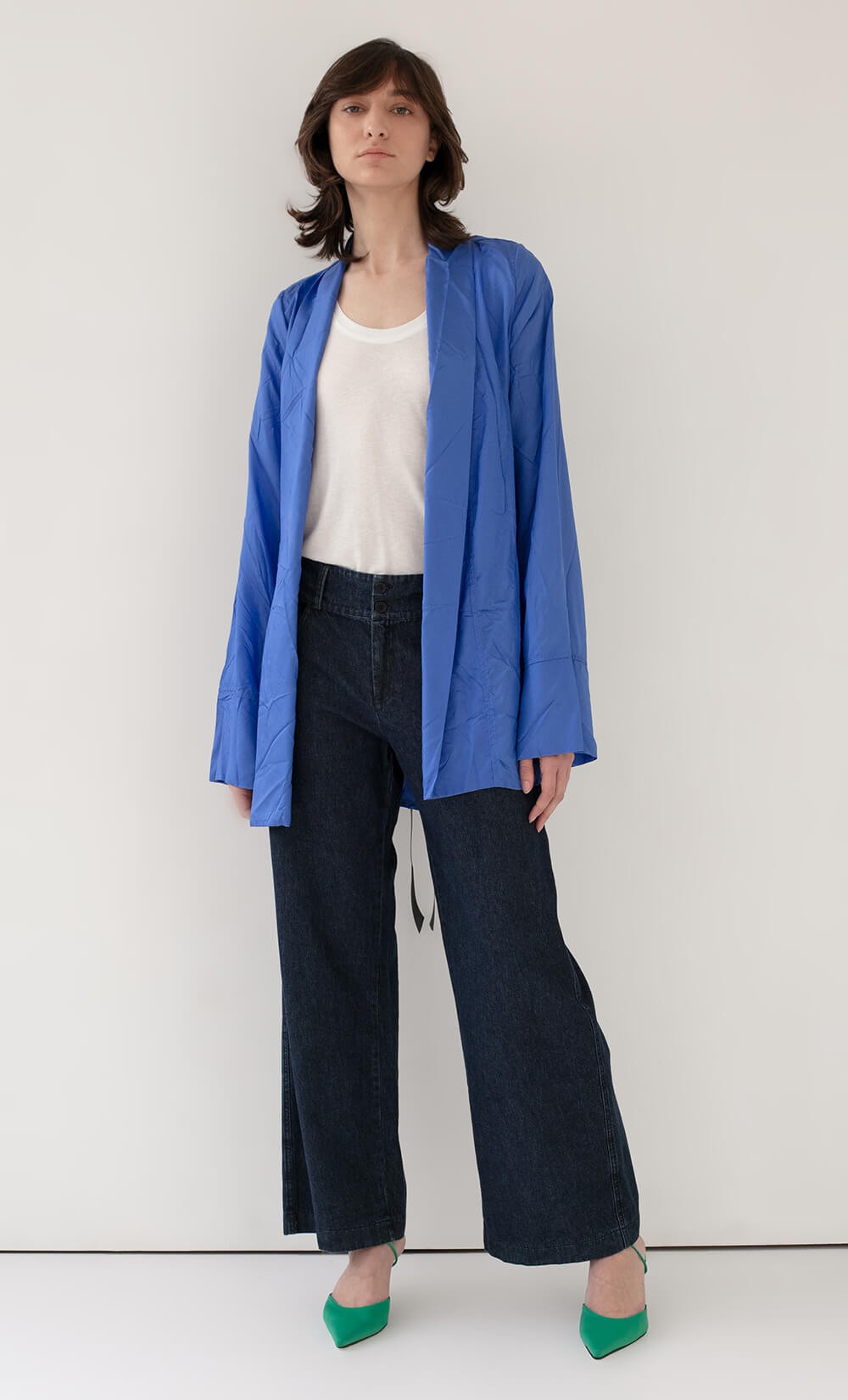 Blue Kimmy Kimono