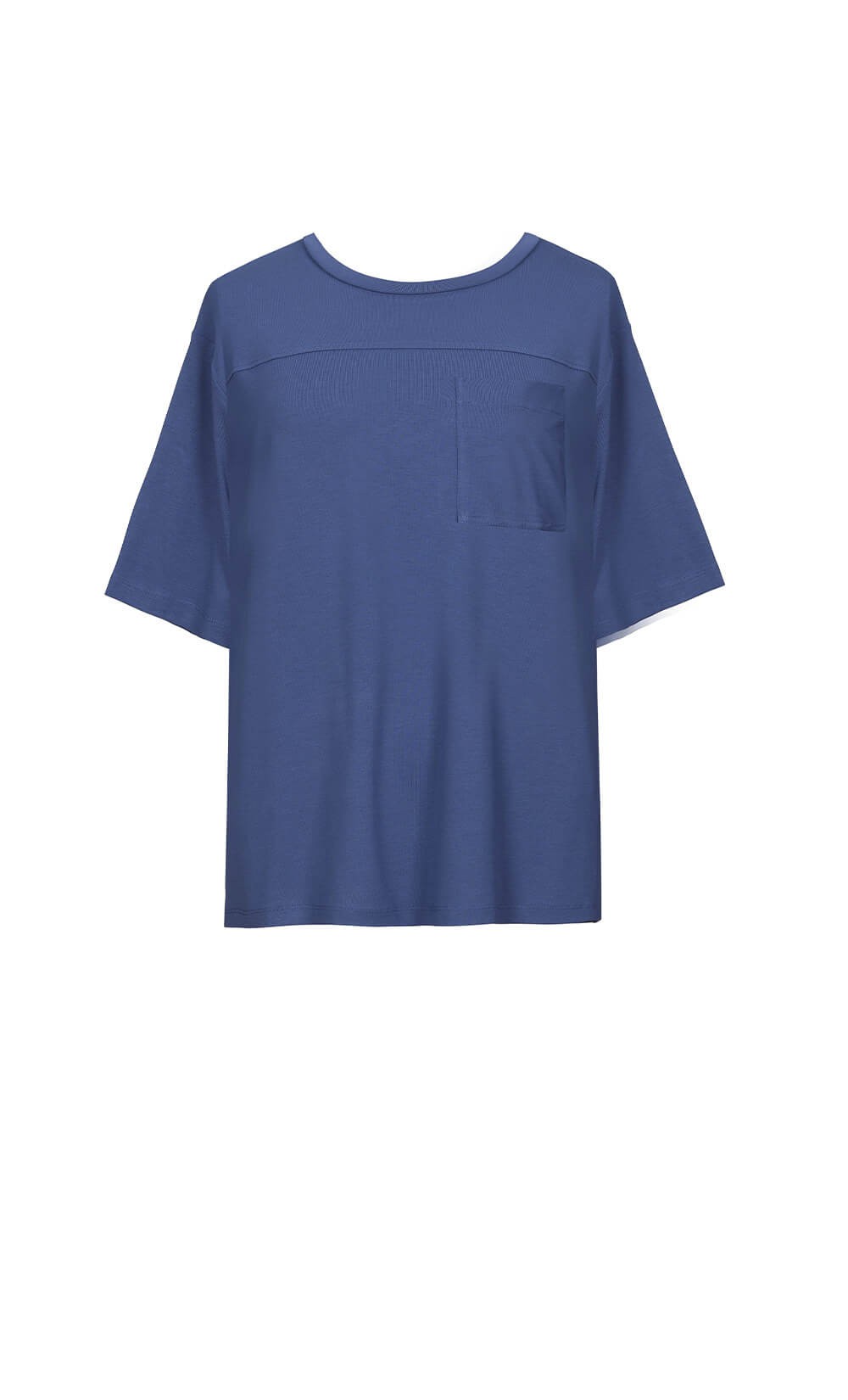 Blue Swatch Poppy Top