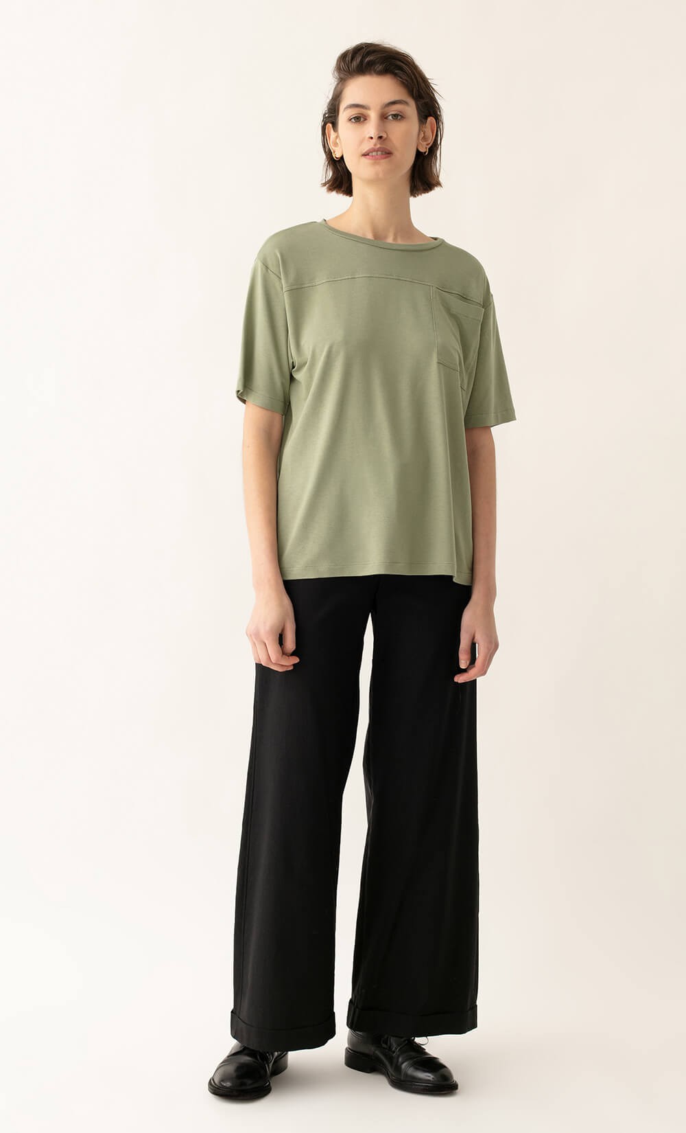 Green Swatch Poppy Top