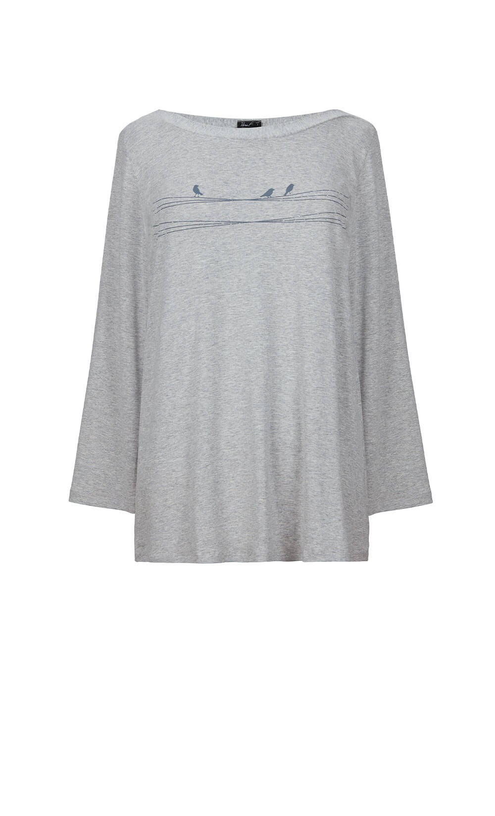 Gray Pablo Birds T-shirt 