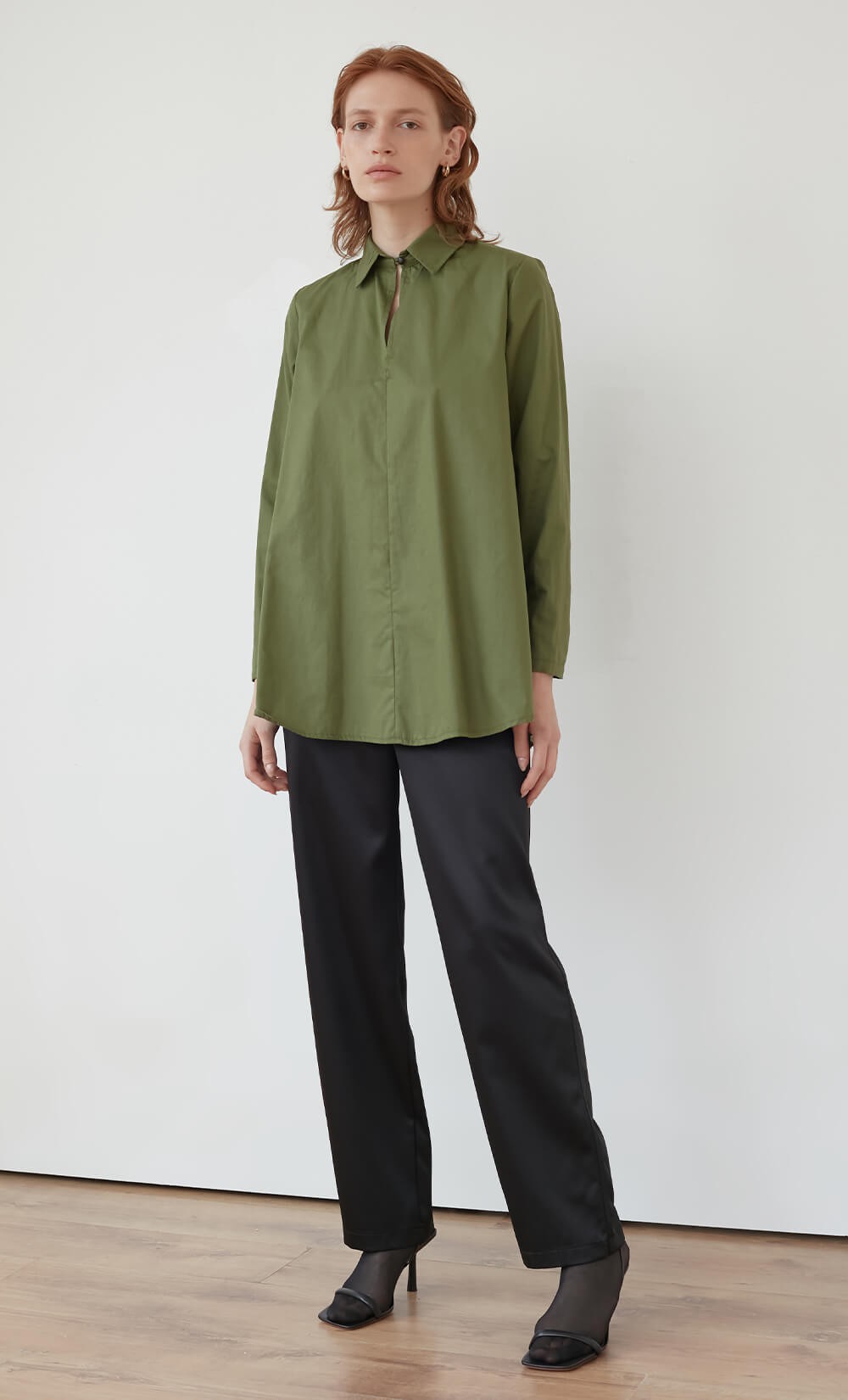 Green Kimba Blouse