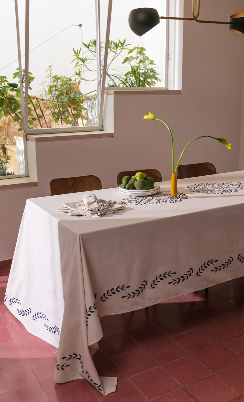 Umbria Cotton Tablecloth
