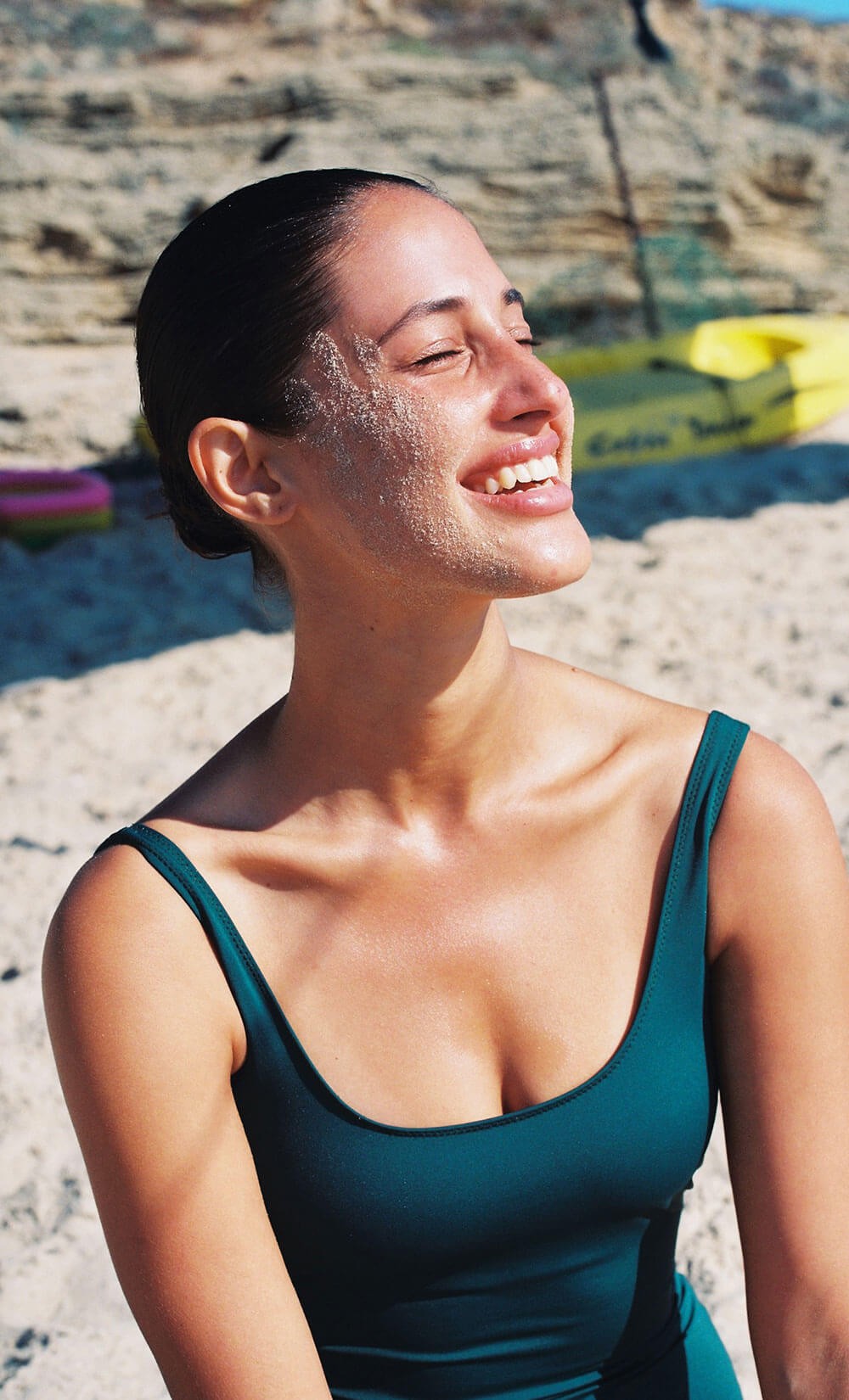 Green Bodysuit / Swimsuit  