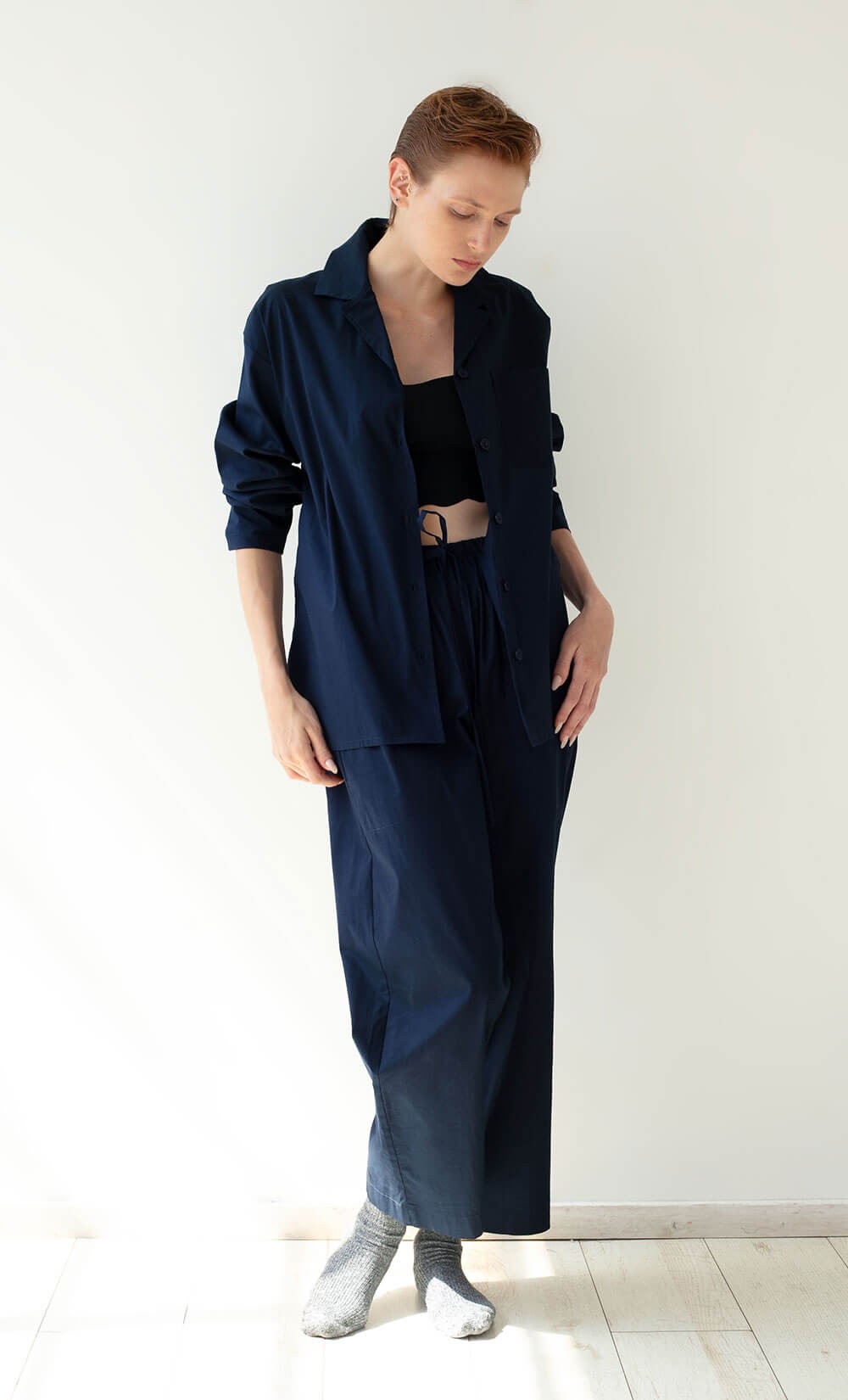 Rem Buttoned Top