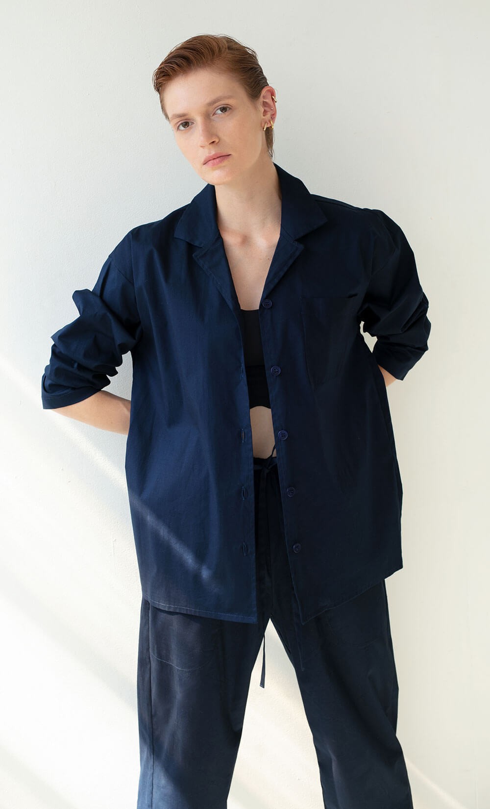 Rem Buttoned Top