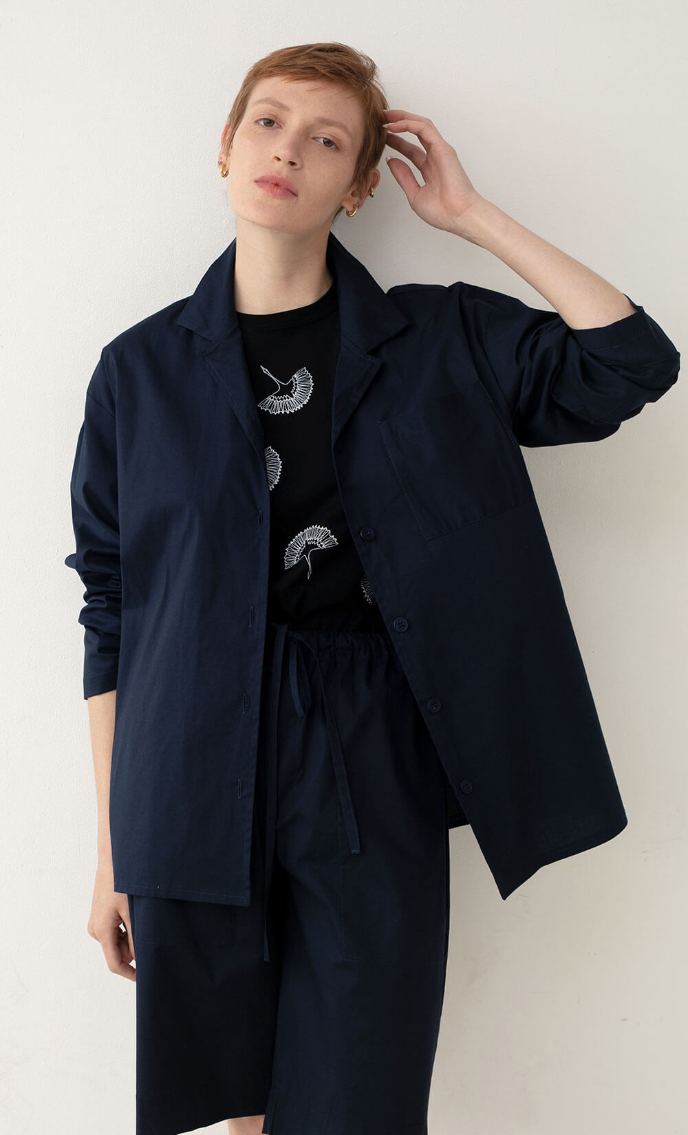 Rem Buttoned Top