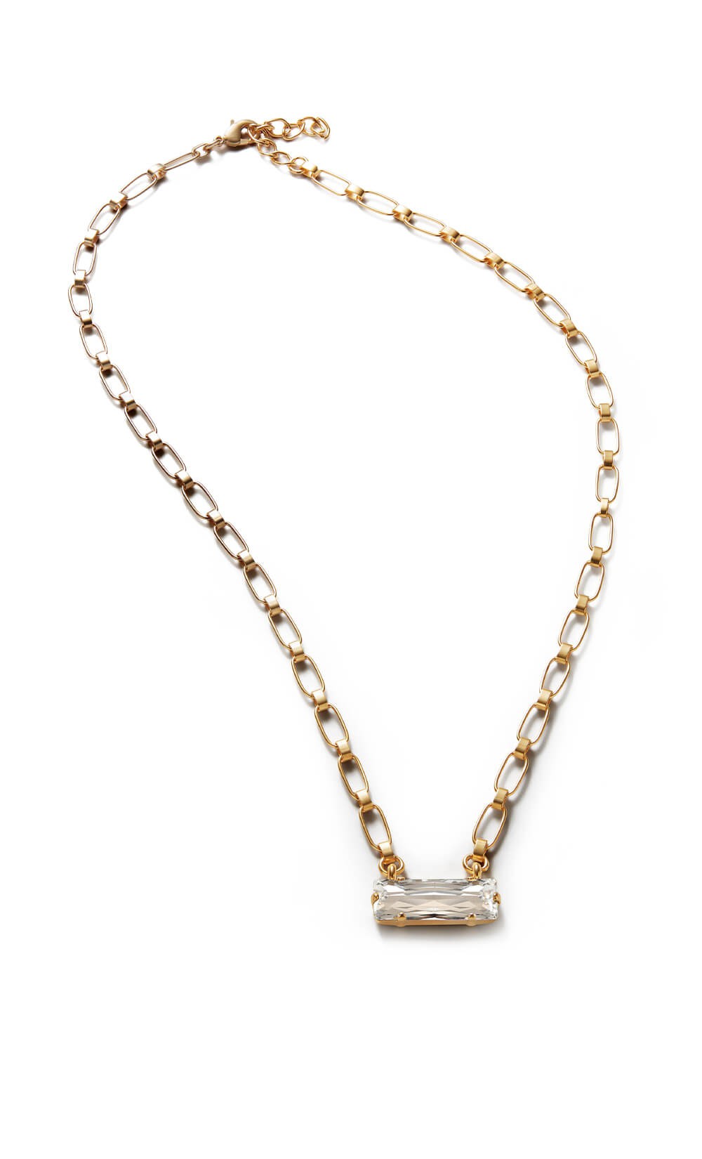 Swarovski baguette Necklace