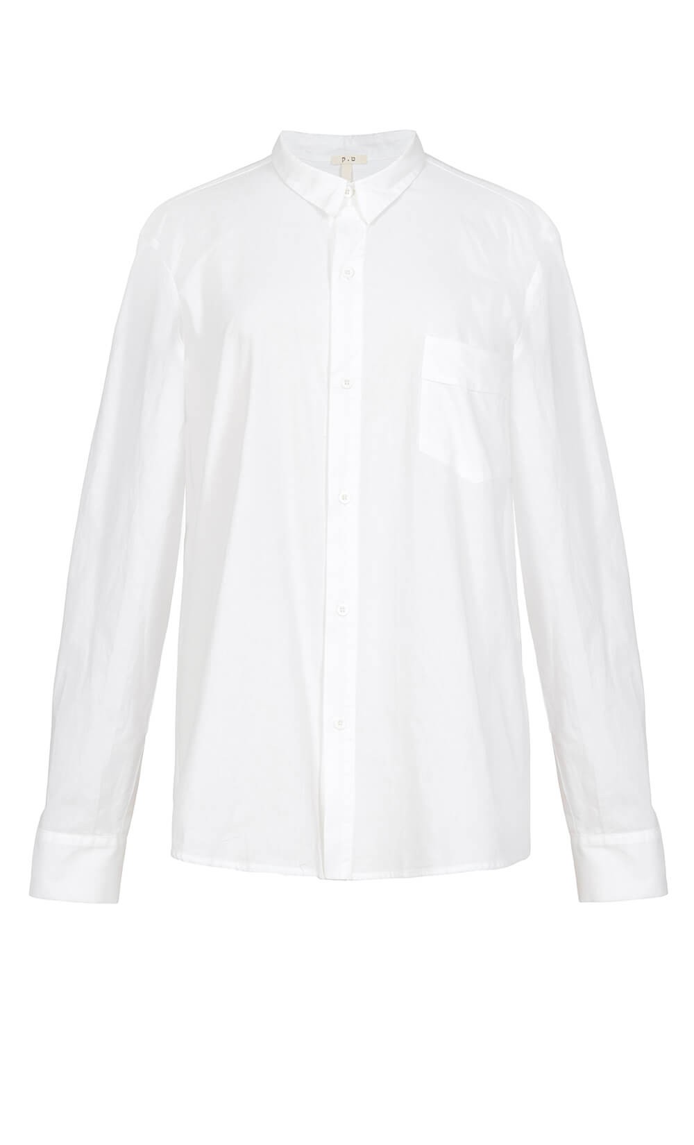 White Clean-Up Blouse