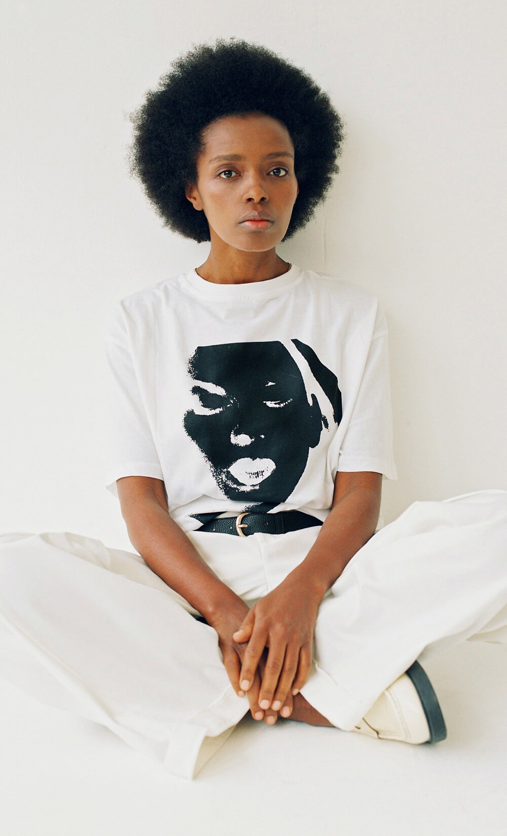 Madame Pogany White T-Shirt