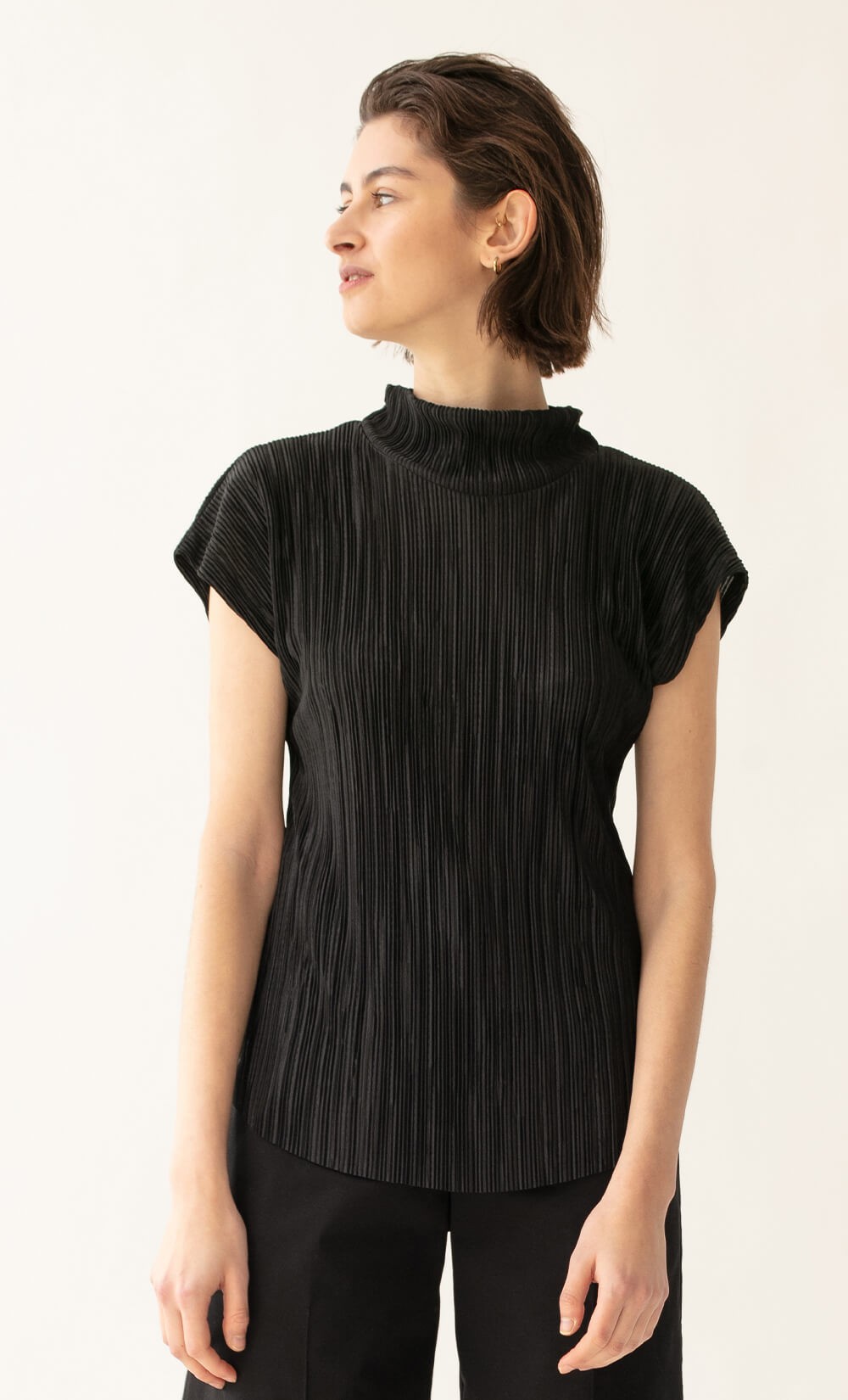 Fumidka Plissé Top