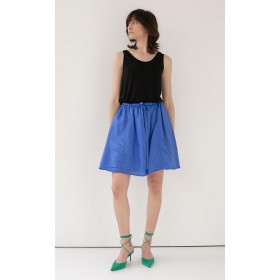 Blue Baffita skirt