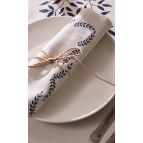 Umbria Olive Cotton Napkin