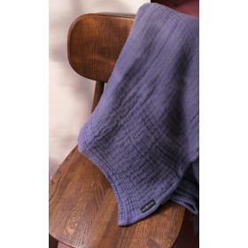 Lilac Muslin Bed Blanket 180 / 220