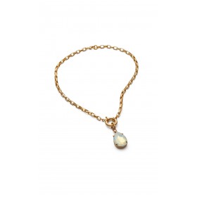 White Drop Necklace 