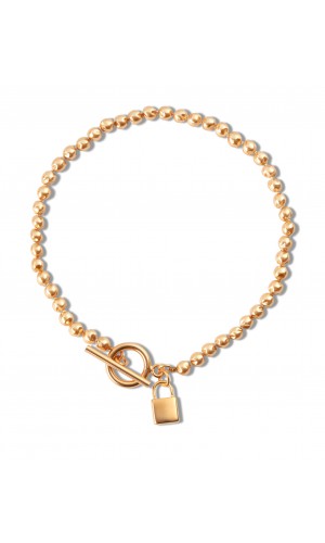 Golden Pearls Necklace 
