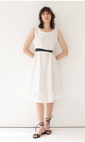 White Zenista Dress