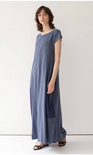 Blue Novella Dress 