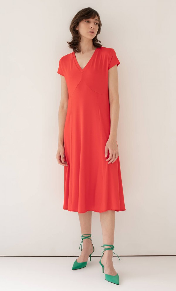 Red Elita Dress
