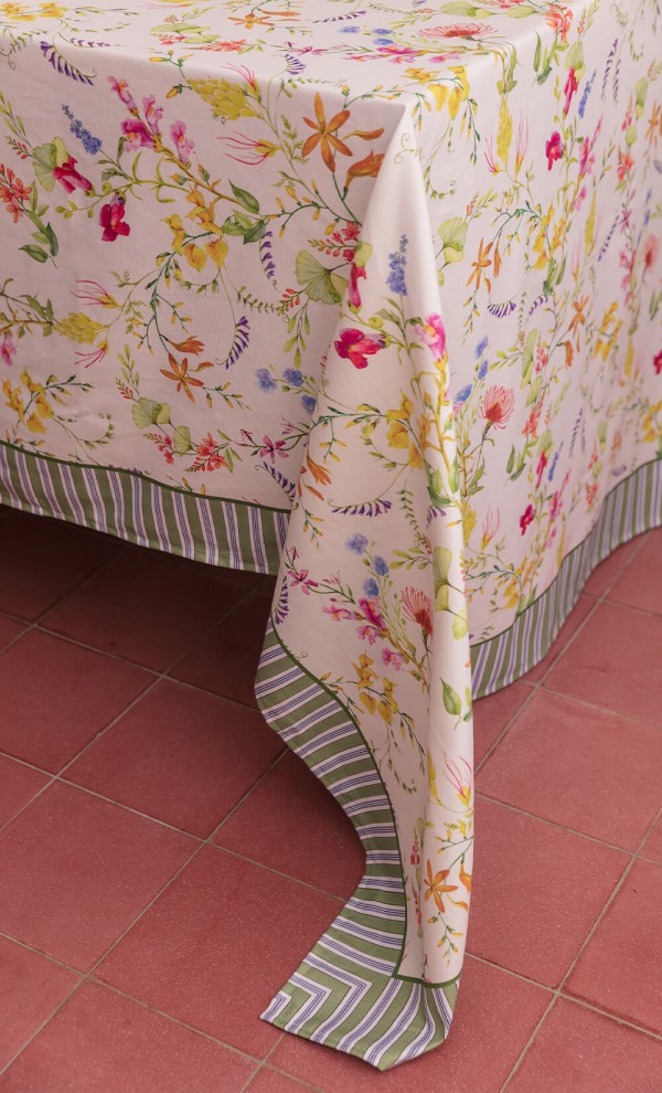 Amalfi Cotton Tablecloth