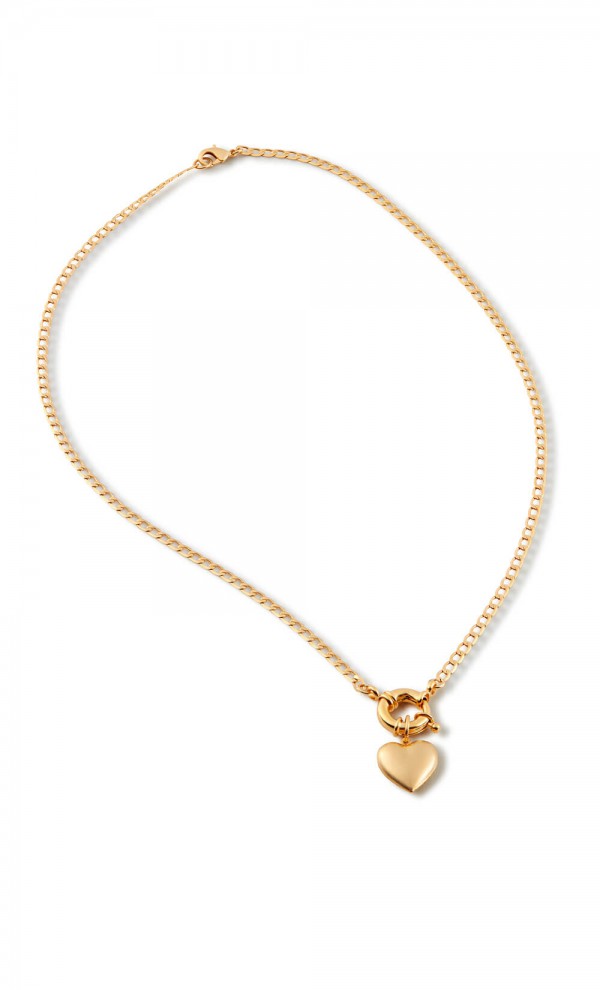 Golden Heart Necklace 