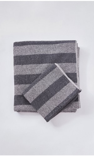 Stripes Spa Face Towel