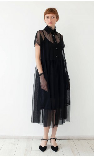 Black Santorini Dress