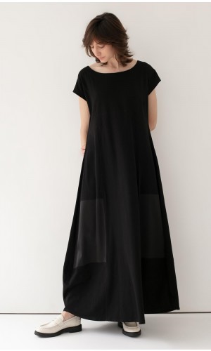 Black Novella Dress 