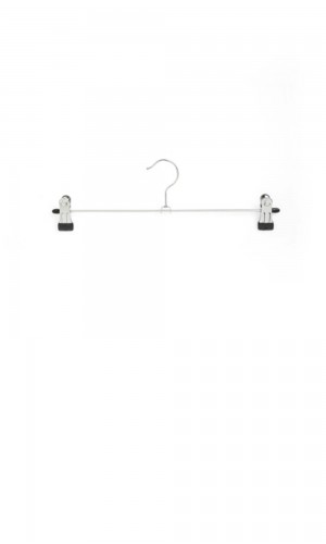 Clothes hangers with clips